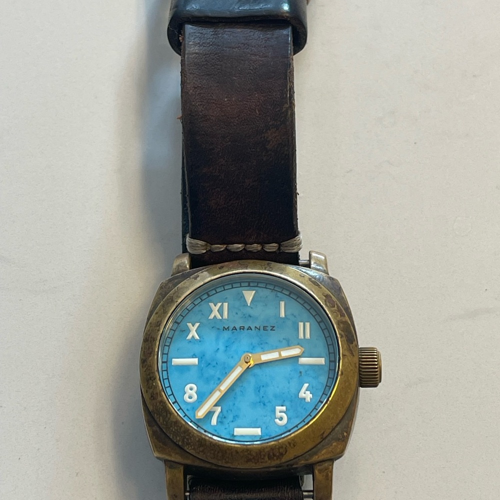 Maranez automatic  brass watch (rare)